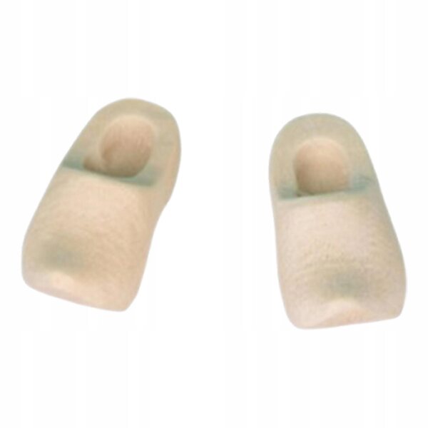 Miniatur-Holzschuhe für Dioramen und Dekorationen, 3 cm, 1 Paar-Set