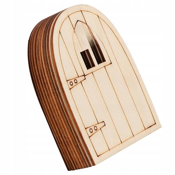 10 dekorative Mini-Gartentüren aus Holz zum Selbermachen