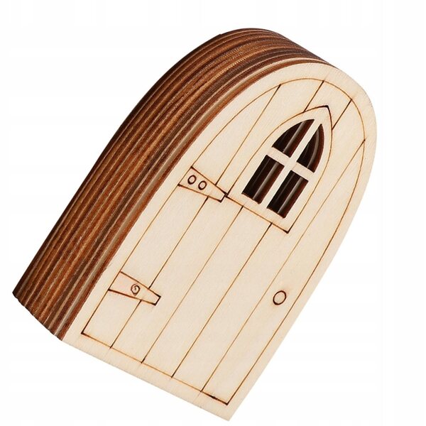 10 dekorative Mini-Gartentüren aus Holz zum Selbermachen