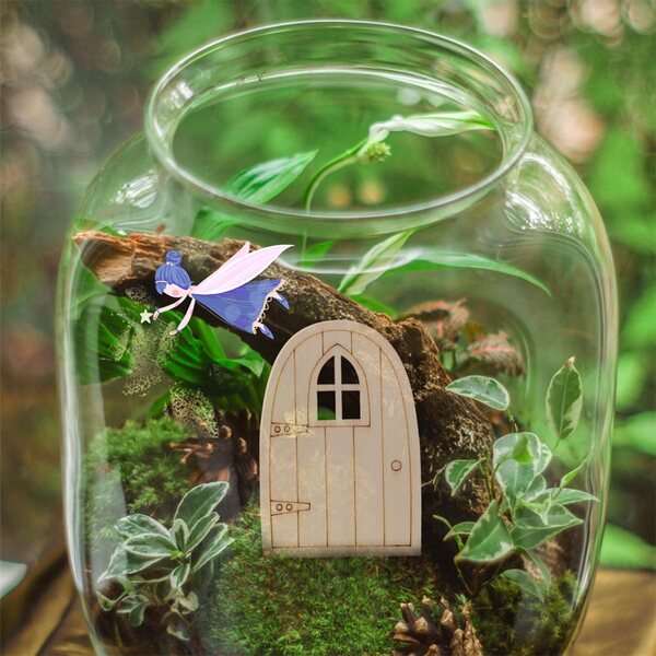 10 dekorative Mini-Gartentüren aus Holz zum Selbermachen