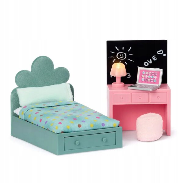 Lundby 1:18 Puppenhaus-Dekorationsset für Jungenzimmer
