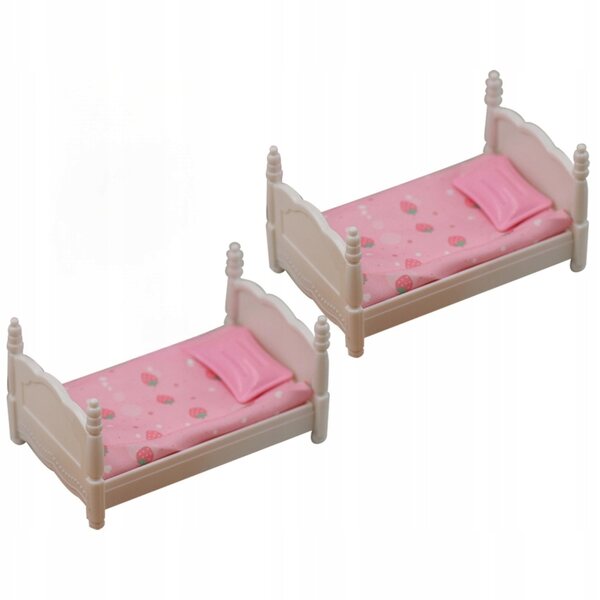 Letto a Castello in Miniatura per Casa delle Bambole in Materiale Resistente