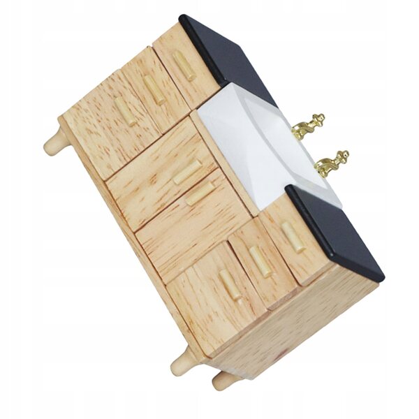 Mini Mobili Bagno in Legno per Mini Case - Giocattoli e Decorazioni Naturali