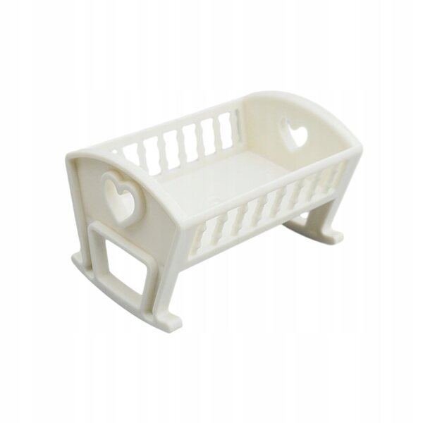 1:12 Miniatur-Holzmöbel-Set für Puppenhaus – Bett, Stuhl und Tisch