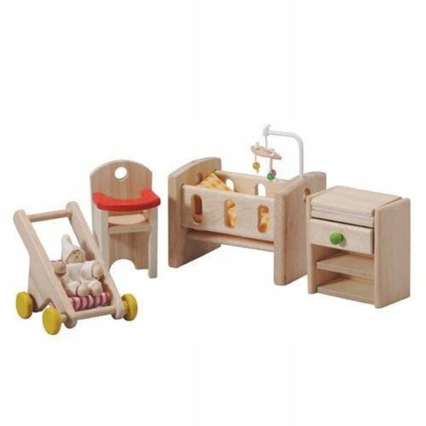 Plan Toys: Mebelki dla lalek, pokój niemowlaka