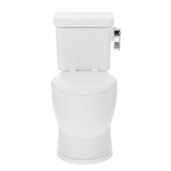 Miniature hvidt dukkehus dekoration, plast og solid