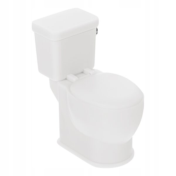 Miniature hvidt dukkehus dekoration, plast og solid