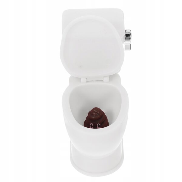 Miniature hvidt dukkehus dekoration, plast og solid