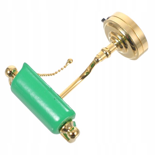 Lampada vintage miniatura per casa delle bambole, dettaglio autentico e design elegante
