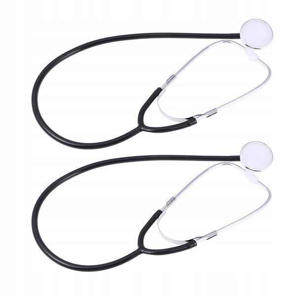 Set 2 stetoscopi multifunzione per bambini e studenti di medicina in alluminio e PVC