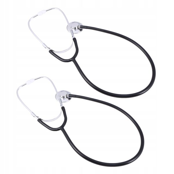 Set 2 stetoscopi multifunzione per bambini e studenti di medicina in alluminio e PVC