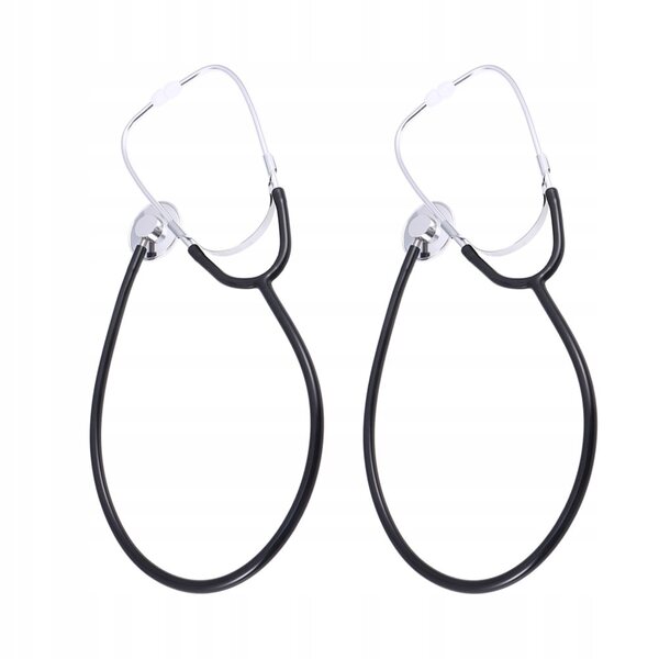 Set 2 stetoscopi multifunzione per bambini e studenti di medicina in alluminio e PVC