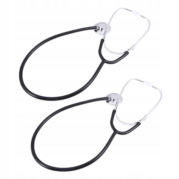 Set 2 stetoscopi multifunzione per bambini e studenti di medicina in alluminio e PVC