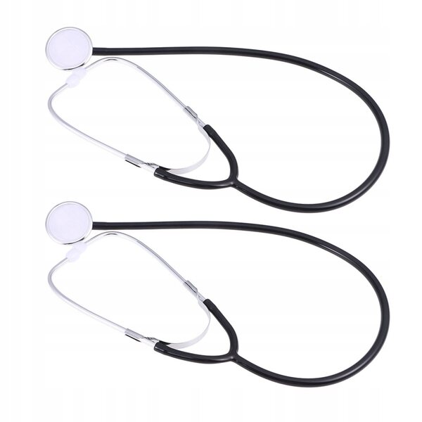 Set 2 stetoscopi multifunzione per bambini e studenti di medicina in alluminio e PVC