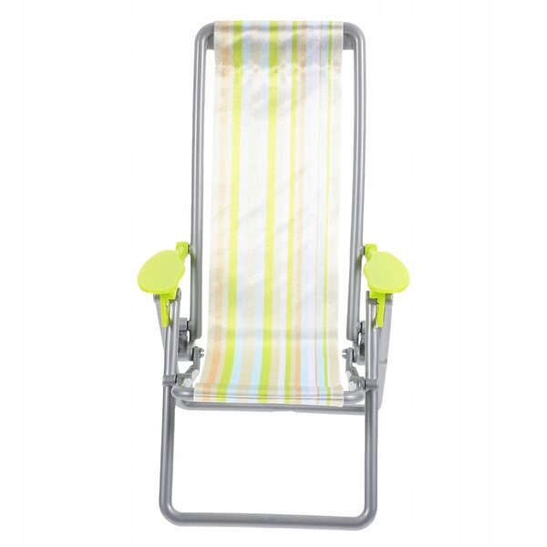 Mini Modello Sedia Lettino da Spiaggia Pieghevole per Casa delle Bambole