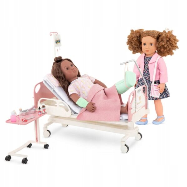 Our Generation: ŁÓŻKO SZPITALNE z akcesoriami – OG Get Well BED 35184