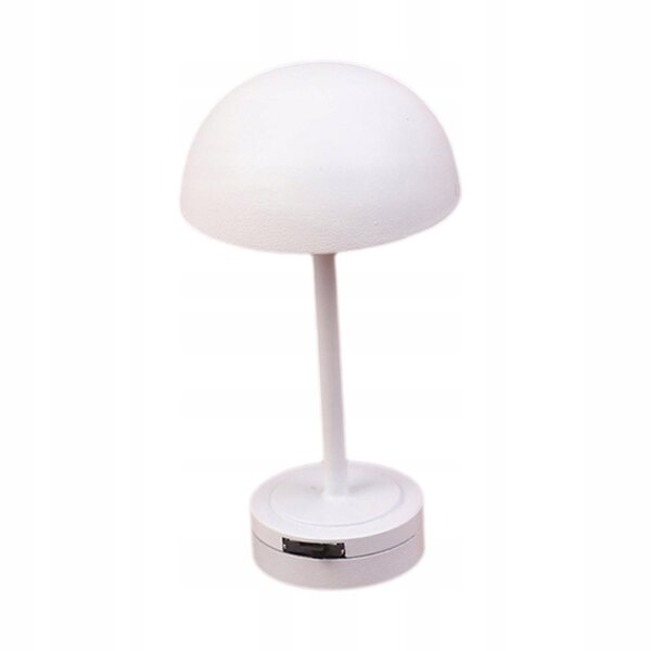 Lampa in metallo per casa delle bambole 1/12 stile moderno bianco miniatura