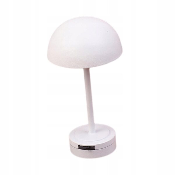 Lampa in metallo per casa delle bambole 1/12 stile moderno bianco miniatura