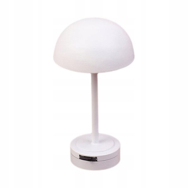 Lampa in metallo per casa delle bambole 1/12 stile moderno bianco miniatura