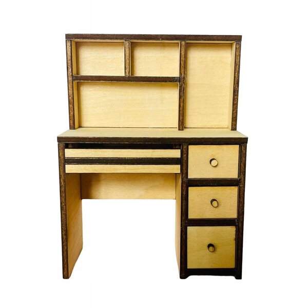 Mini Tavolo per Bambole in Legno 1:12 Mobili per Casa delle Bambole Decorativo