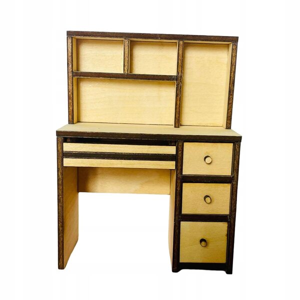 Mini Tavolo per Bambole in Legno 1:12 Mobili per Casa delle Bambole Decorativo