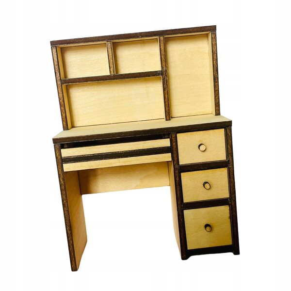 Mini Tavolo per Bambole in Legno 1:12 Mobili per Casa delle Bambole Decorativo
