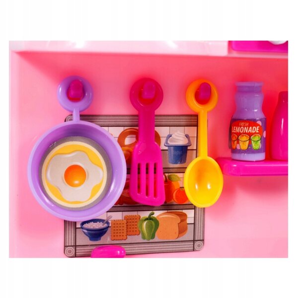 Mini cucina giocattolo per bambine con accessori, giochi di ruolo 3+ anni