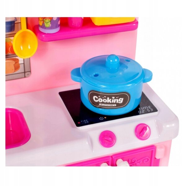 Mini cucina giocattolo per bambine con accessori, giochi di ruolo 3+ anni