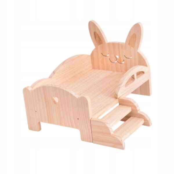 Letto in Legno per Bambole BJD 29x18x12 cm, Decorazione e Gioco Creativo