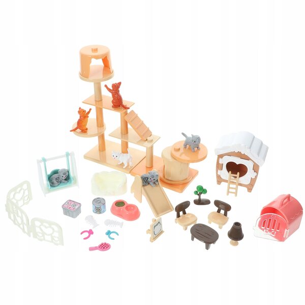Interaktives Katzenspielzeug-Set für Kinder mit sicherem und lehrreichem Design