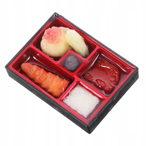 Miniature fastfood model til dukkehus i plast