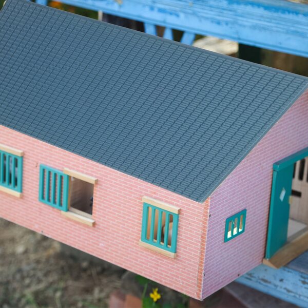 Mini Pannelli in PVC per Decorazioni Giardino e Modelli 3D - 6 Fogli Blu