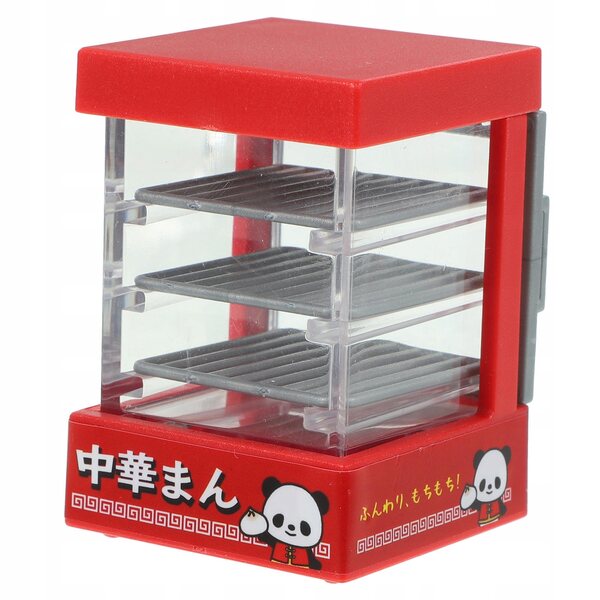 Mini frigorifero rosso in plastica per casetta delle bambole, 4,8x3,3x3,3 cm