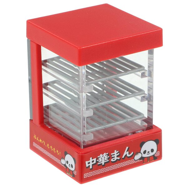 Mini frigorifero rosso in plastica per casetta delle bambole, 4,8x3,3x3,3 cm