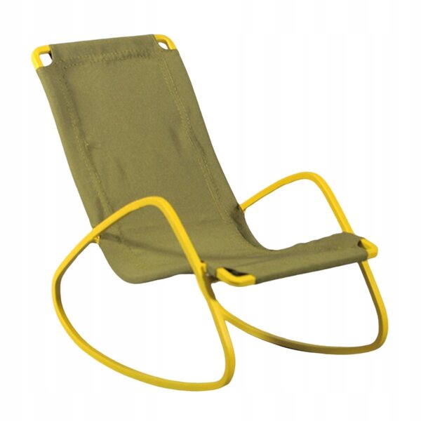 Grünes Mini-Sofa im Maßstab 1:6 für Puppenhaus, realistisches Accessoire