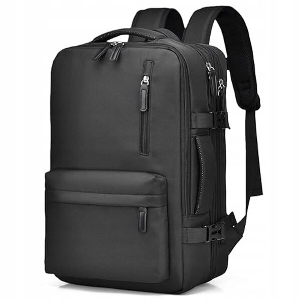 39L Oxford-Reiserucksack: Leichtes Handgepäck mit USB-Anschluss und Sicherheitsfunktionen