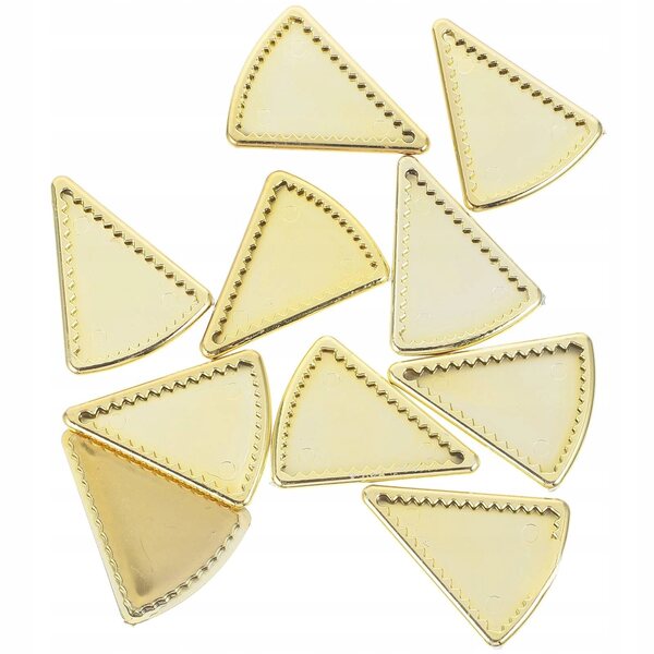 Lot de 10 mini Talerzi décoratifs en plastique pour maisons de poupées et jeux