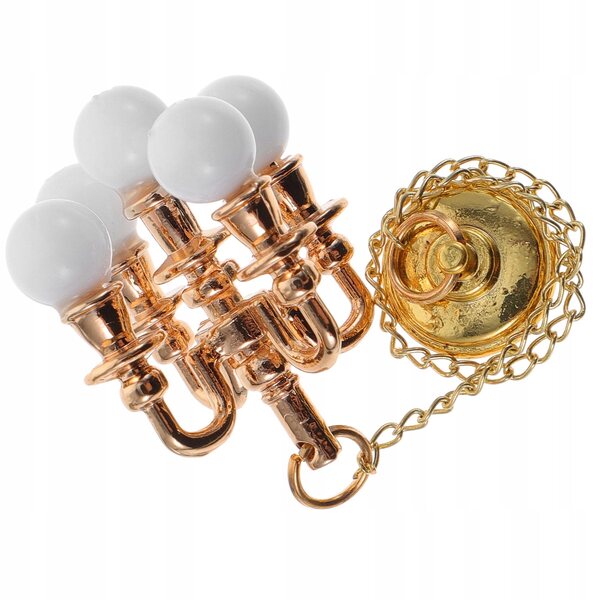 Mini lampada a sospensione decorativa per case di bambole - modellino dettagliato