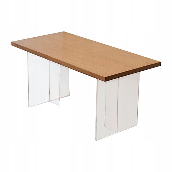 Mobili in legno per casa delle bambole scala 1:6 - scrivania realistica 12 pollici