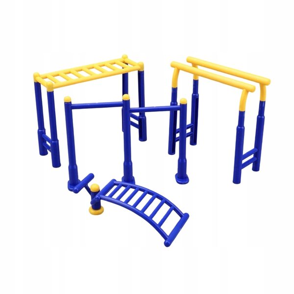 Miniatur-Fitnessgeräte-Set 1:12 1:18 für Dioramen und Puppenhäuser