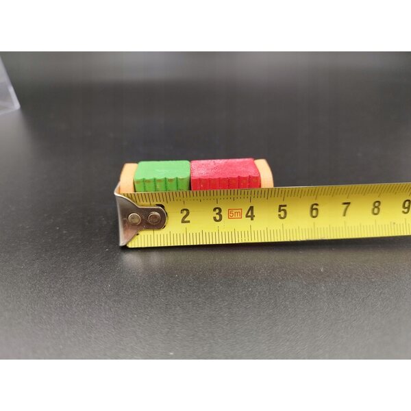 Mini Mobili in Legno Scatola con Libri Scala 1:12 Eaglemoss per Bambini 9+