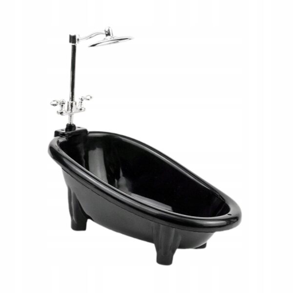 Mini vasca da bagno per bambole decorazione realistica per casa delle bambole