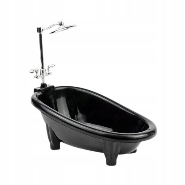 Mini vasca da bagno per bambole decorazione realistica per casa delle bambole