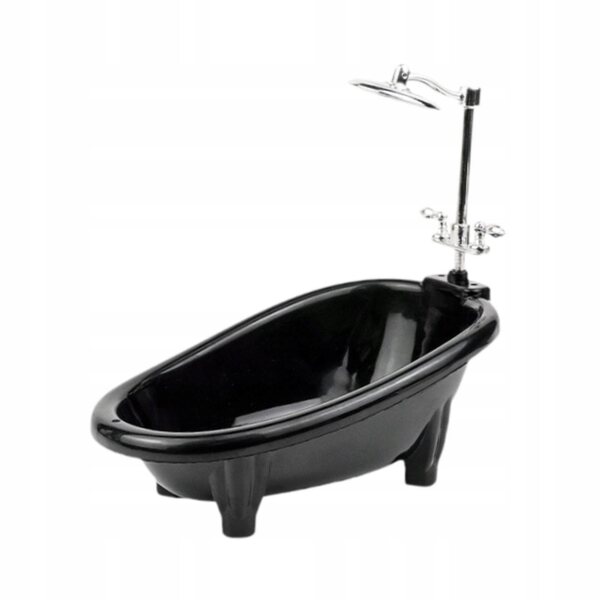 Mini vasca da bagno per bambole decorazione realistica per casa delle bambole