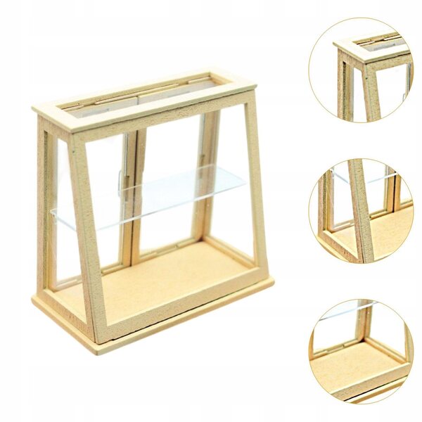 Miniatura in Legno Szafka per Dollhouse 1:12 - Mobile Cucina Realistico
