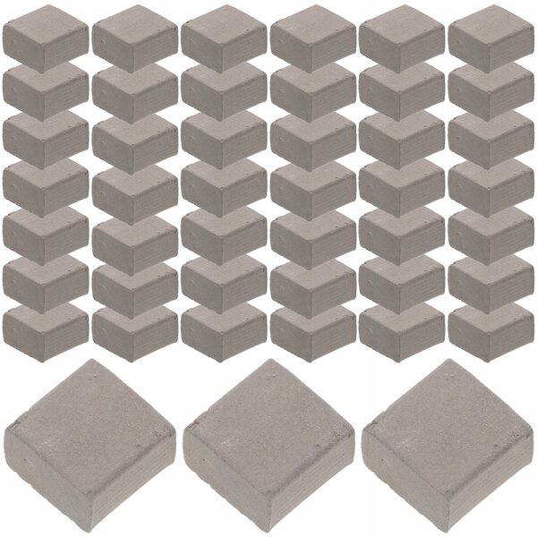 100SZT MINI CEGŁY SZARE AKCESORIA DO MINIATUR I OGRÓDKA