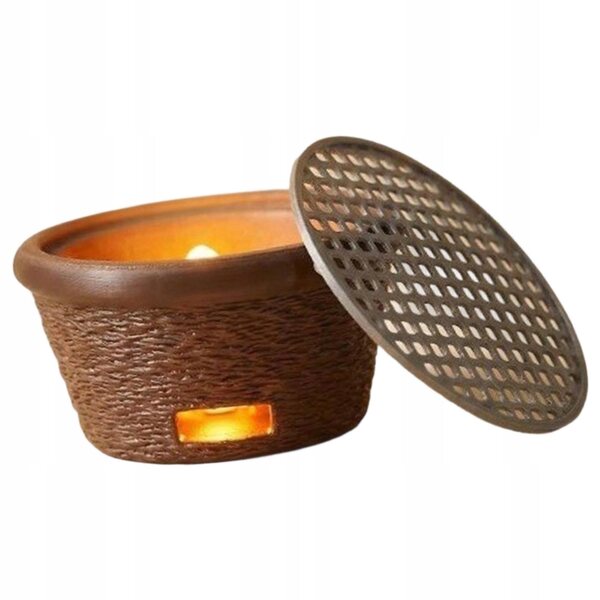 Mini Cucina con Luce per Casa delle Bambole in Resina - Stile Tradizionale