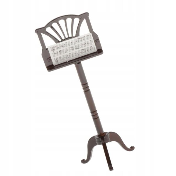 1/6 Miniaturowy arkusz Stojak na nuty Uchwyt Instrument muzyczny