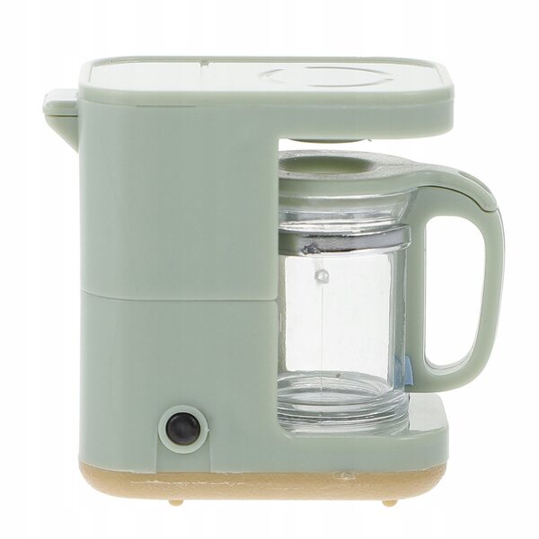 Miniatura Macchina da Caffè in ABS Verde per Casa delle Bambole e Mini Cucina
