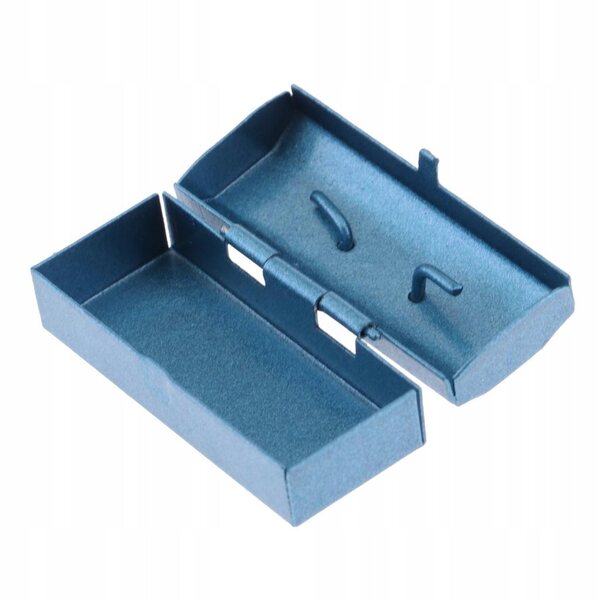 1:12 Miniatur-Werkzeugkasten aus Metall – Puppenhaus-Dekoration